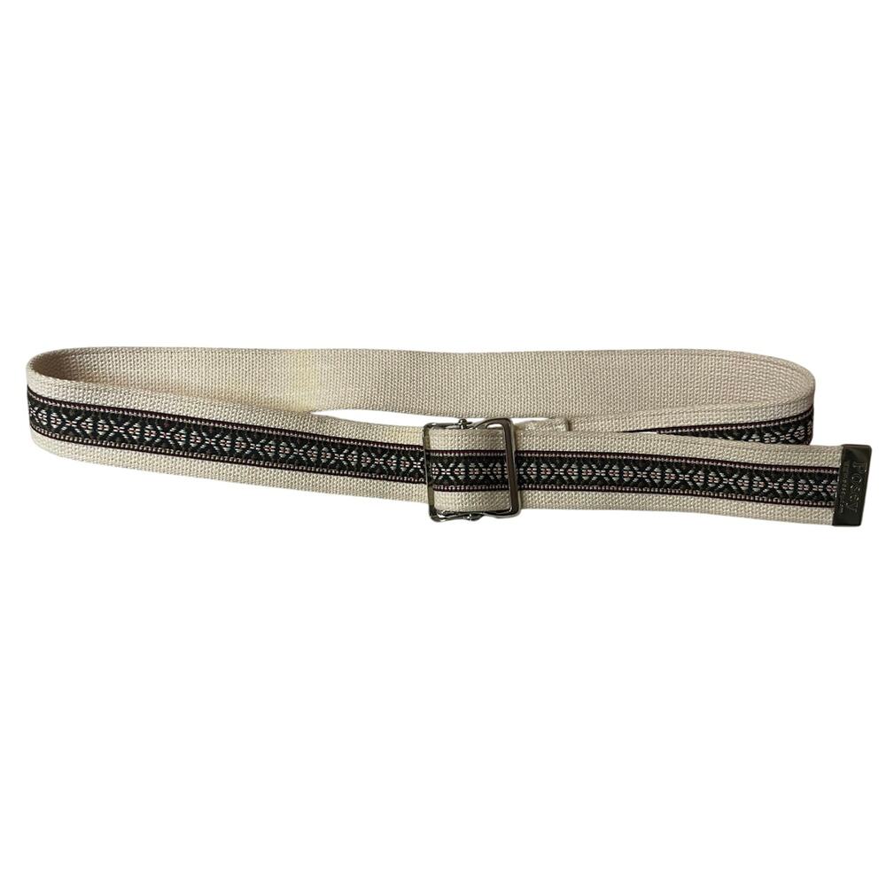 Posey Gait Ribbon Embroidered Belt One Size
